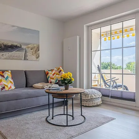Strandresidenz Wassersleben: Südblick Meerblick-apartment Mit Balkon Harrislee