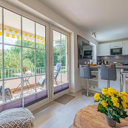 Fewo1846 - Strandresidenz Wassersleben Suedblick App 689 - Komfortables Mit Balkon Und Meerblick 公寓 *