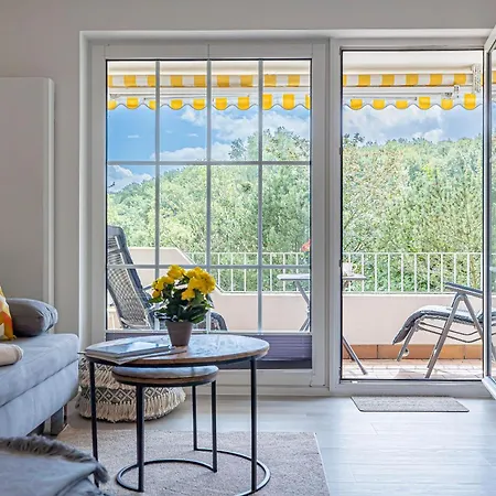 Strandresidenz Wassersleben: Südblick Meerblick-apartment Mit Balkon Harrislee