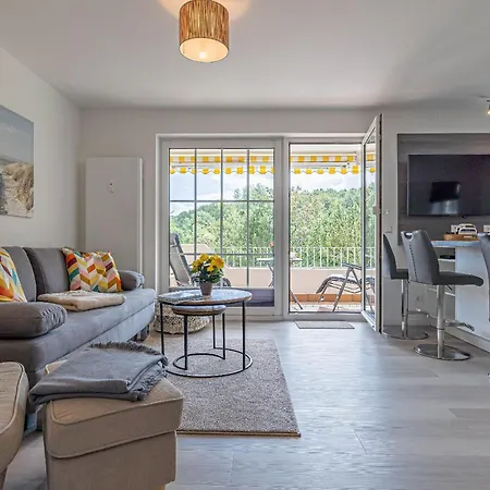Fewo1846 - Strandresidenz Wassersleben Suedblick App 689 - Komfortables Mit Balkon Und Meerblick Harrislee